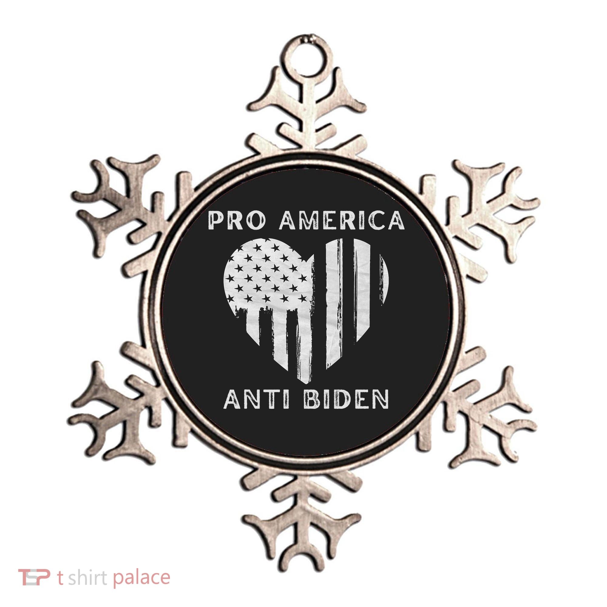 Utra MAGA Conservtive Anti Biden Fourth Of July Ornament