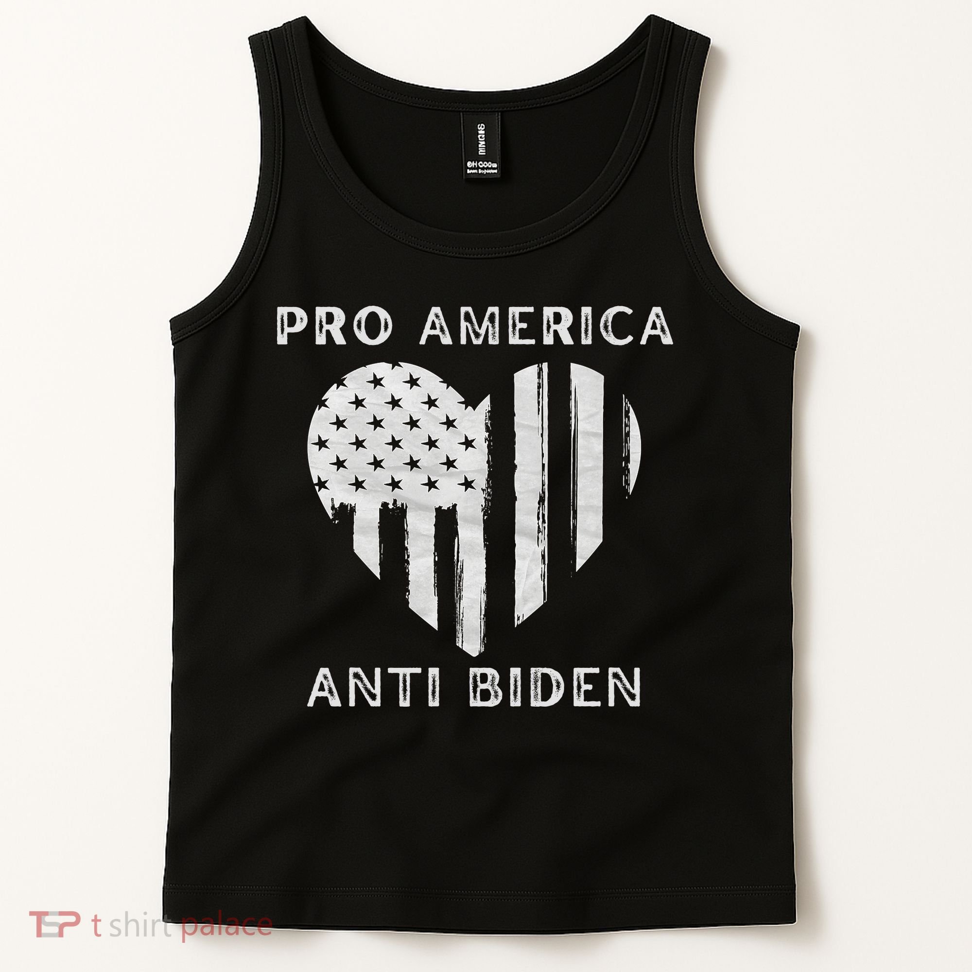 Utra MAGA Conservtive Anti Biden Fourth Of July Tank Top
