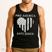Utra MAGA Conservtive Anti Biden Fourth Of July Tank Top thumb 3