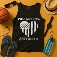 Utra MAGA Conservtive Anti Biden Fourth Of July Tank Top thumb 4