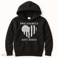Utra MAGA Conservtive Anti Biden Fourth Of July Kids Hoodie thumb 0