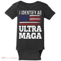 Ultra MAGA Conservative Republican  Baby Bodysuit thumb 0