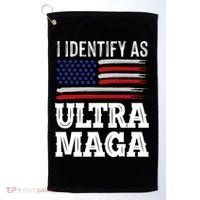 Ultra MAGA Conservative Republican  Golf Towel thumb 0