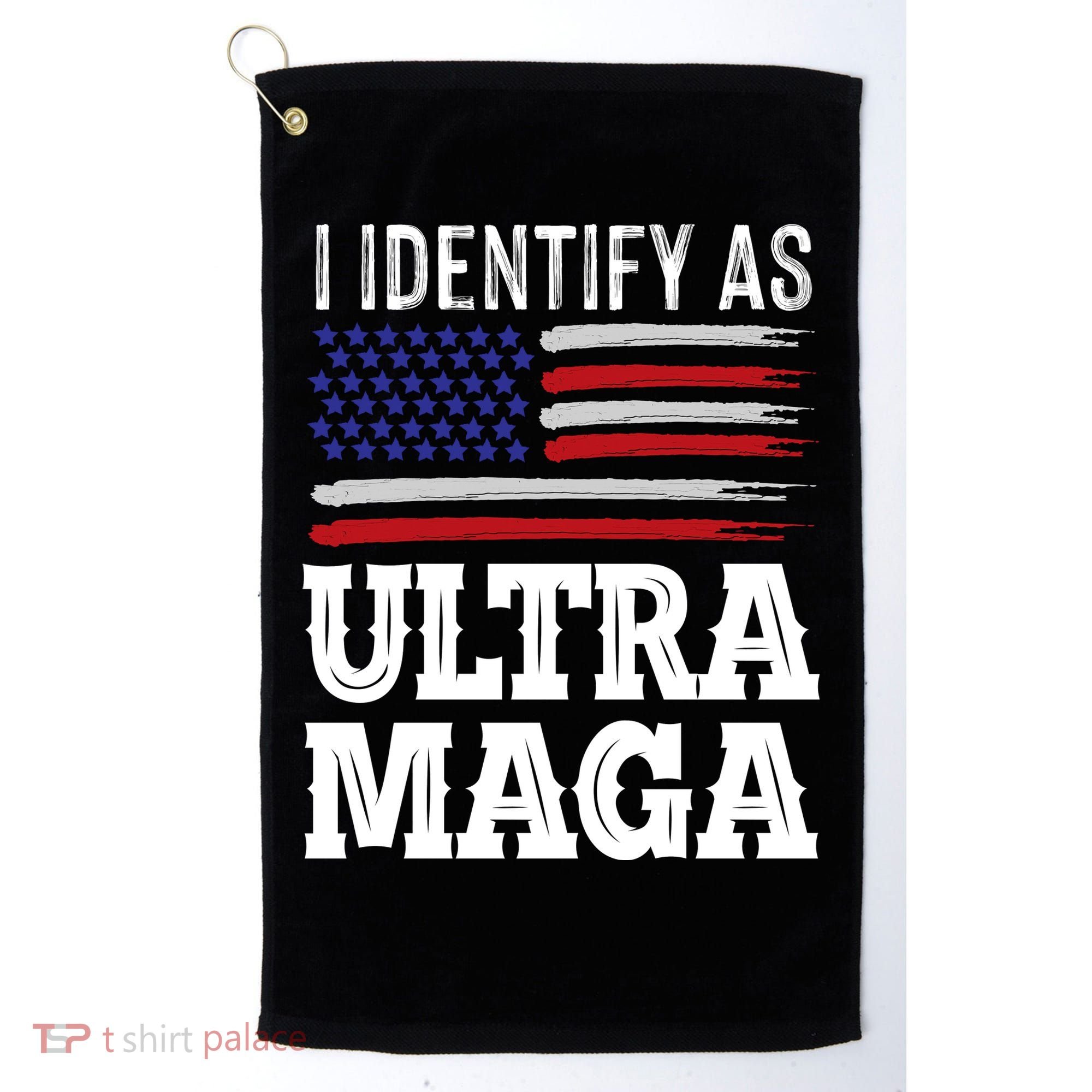 Ultra MAGA Conservative Republican  Golf Towel