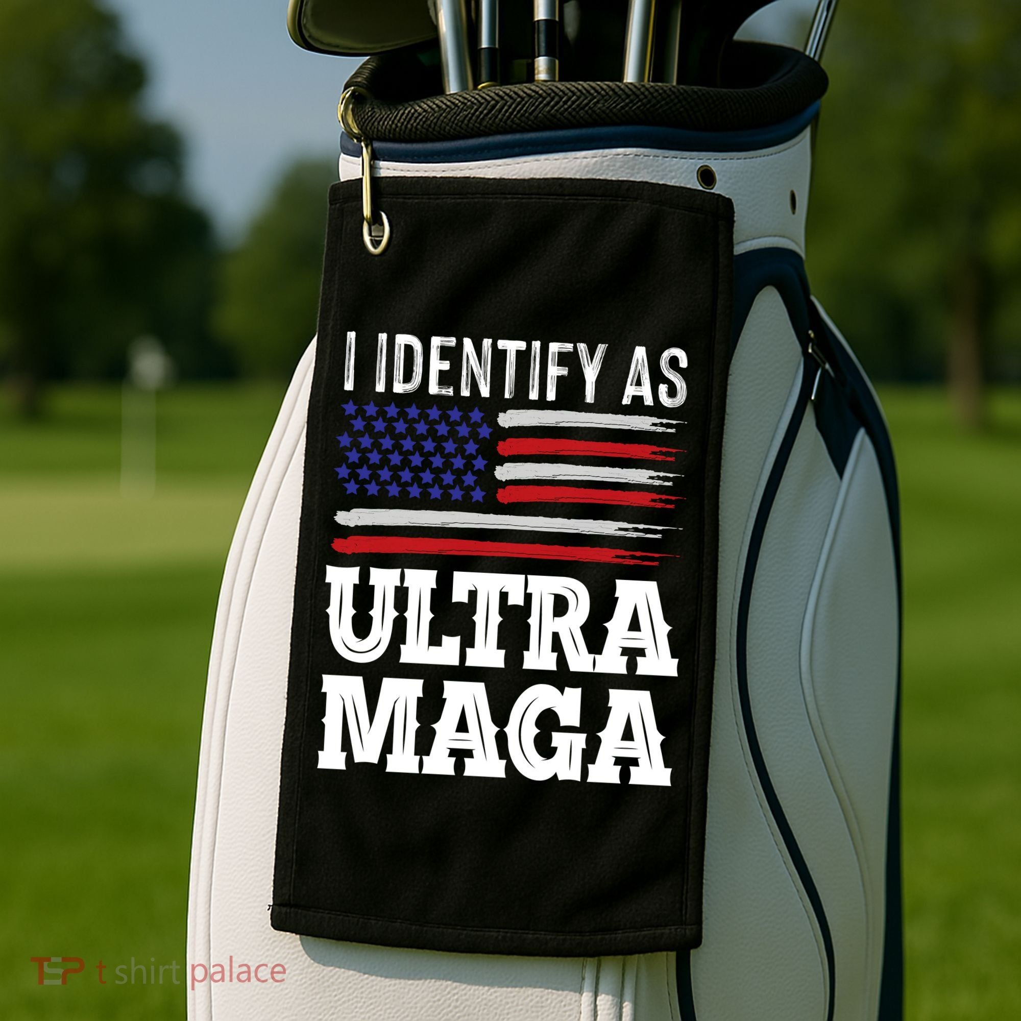 Ultra MAGA Conservative Republican  Golf Towel