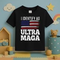 Ultra MAGA Conservative Republican  Toddler T-Shirt thumb 3