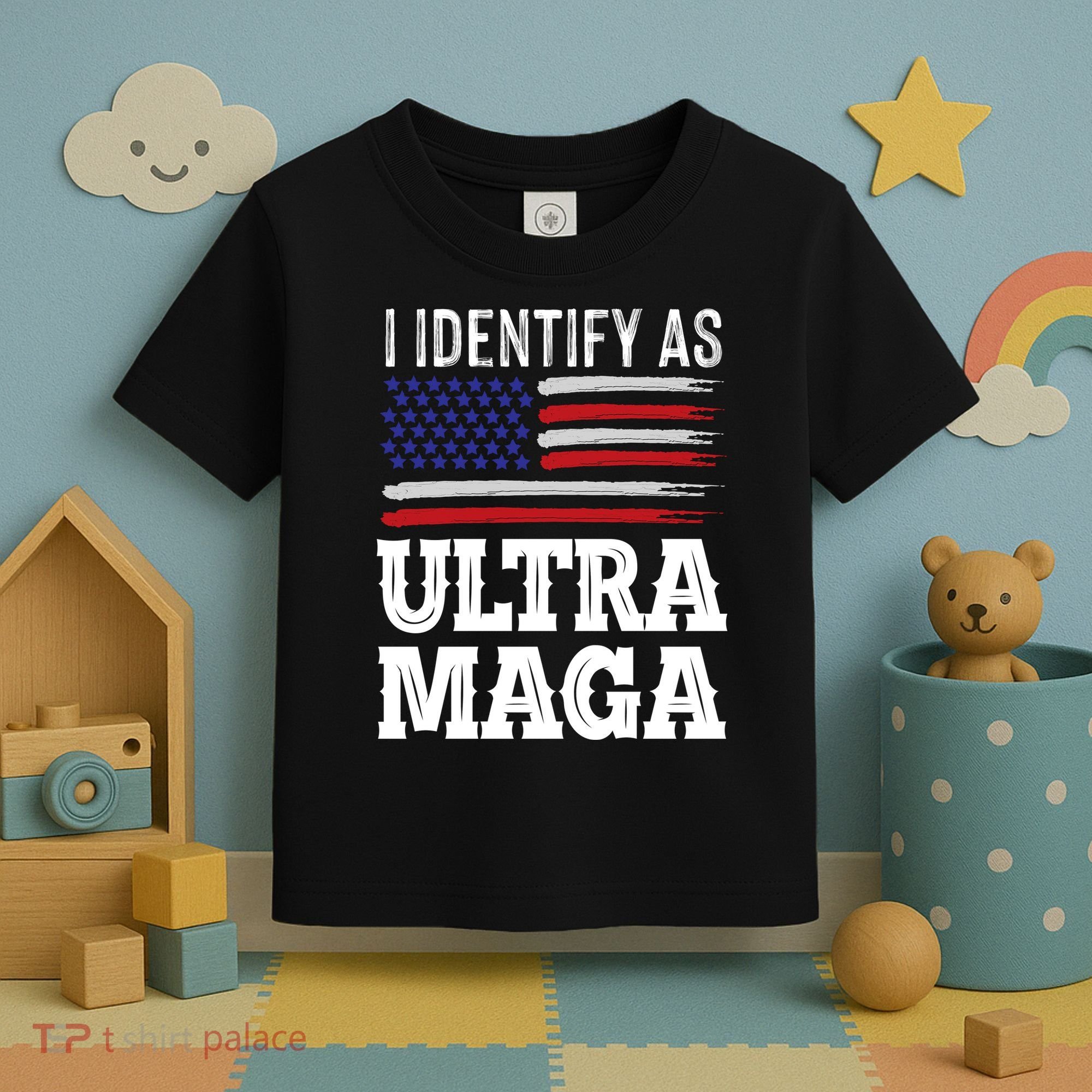 Ultra MAGA Conservative Republican  Toddler T-Shirt