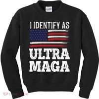 Ultra MAGA Conservative Republican  Kids Sweatshirt thumb 0