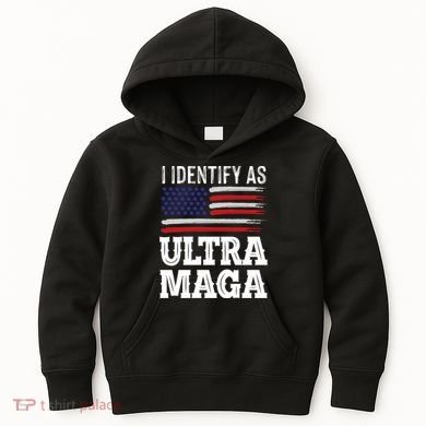 Ultra MAGA Conservative Republican  Kids Hoodie