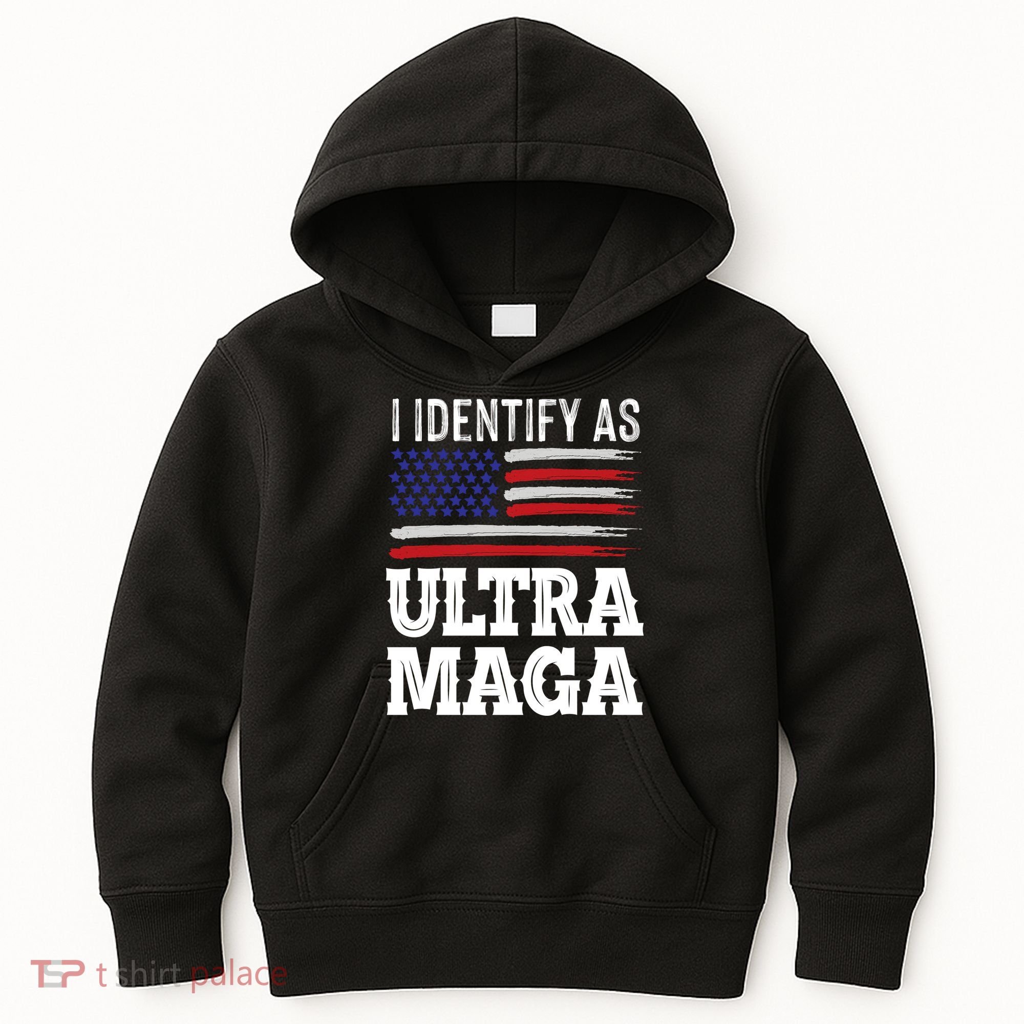Ultra MAGA Conservative Republican  Kids Hoodie