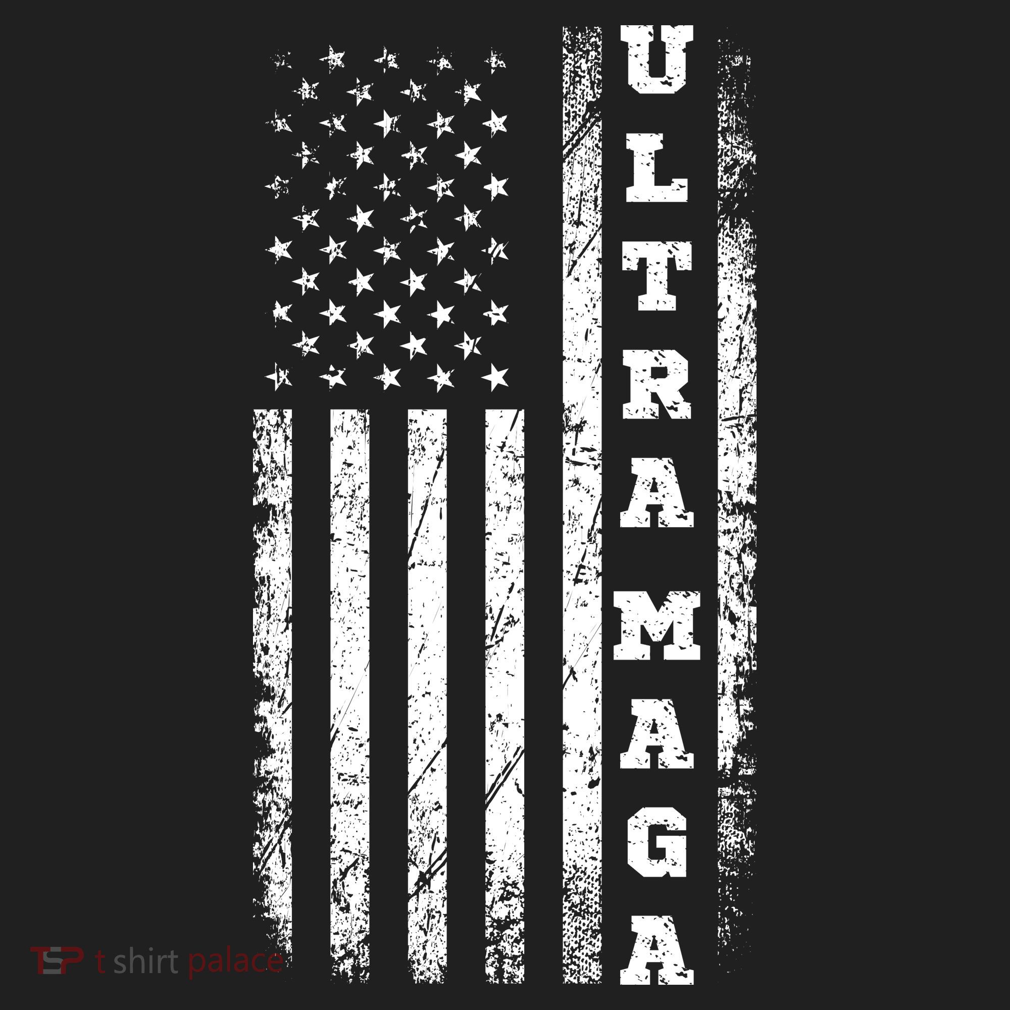 Ultra MAGA Conservative US Flag Women's Sweatshirt