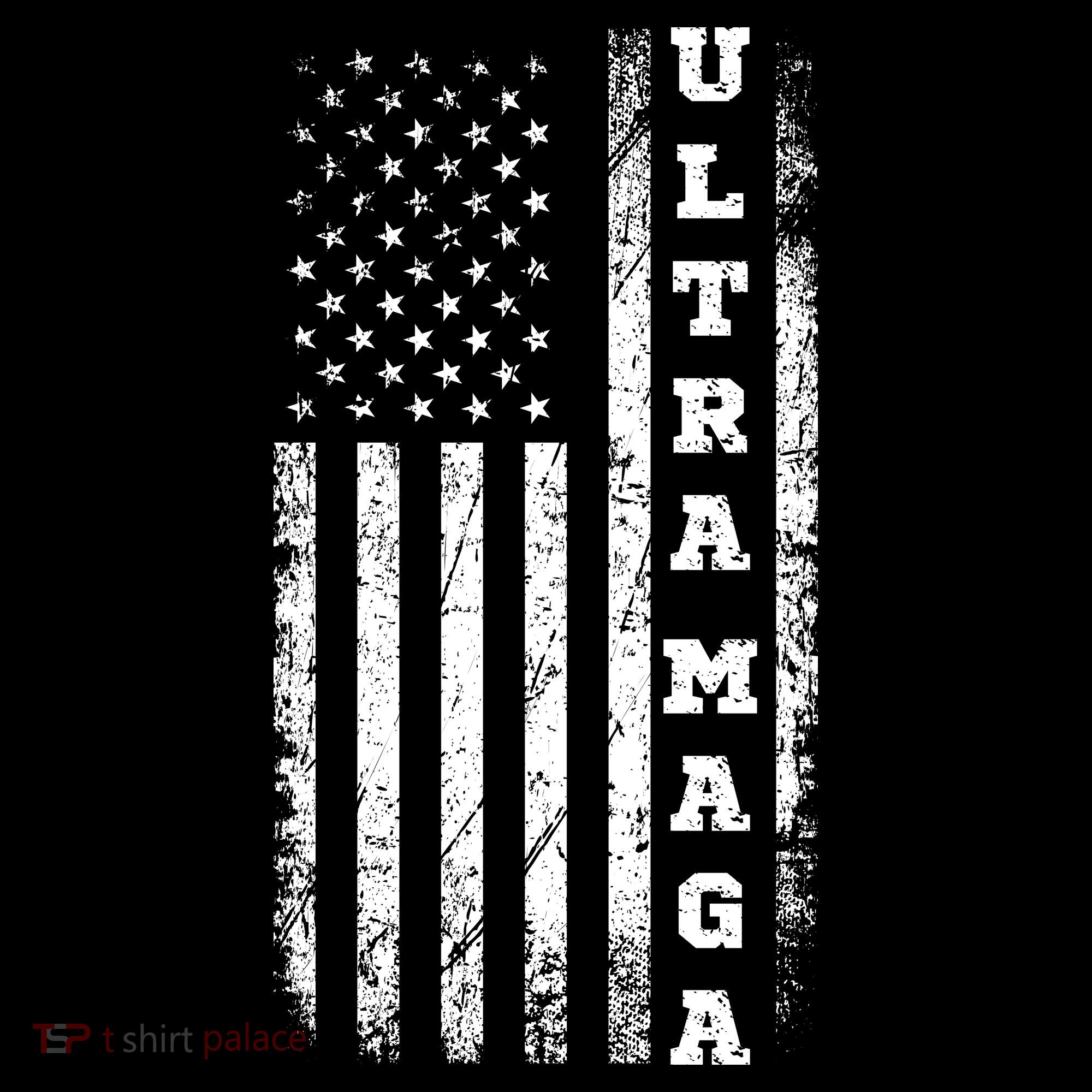 Ultra MAGA Conservative US Flag Long Sleeve Shirt