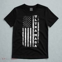 Ultra MAGA Conservative US Flag T-Shirt thumb 5