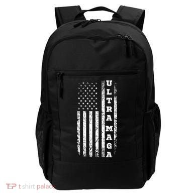 Ultra MAGA Conservative US Flag Backpack