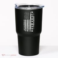 Ultra MAGA Conservative US Flag Tumbler thumb 0