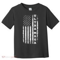 Ultra MAGA Conservative US Flag Toddler T-Shirt thumb 0
