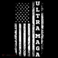 Ultra MAGA Conservative US Flag Women's T-Shirt thumb 6