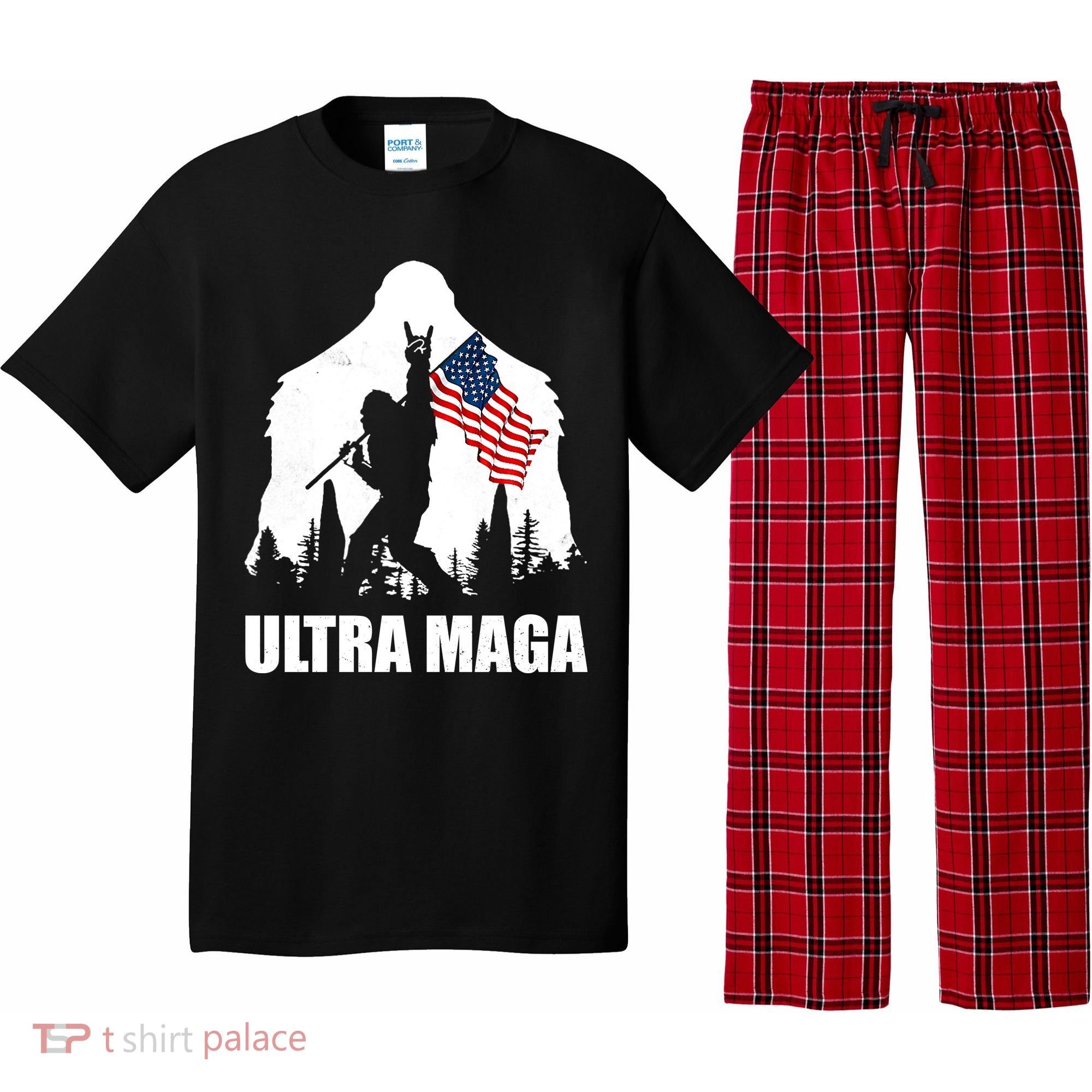 Ultra MAGA Conservative Republican Pajama Set