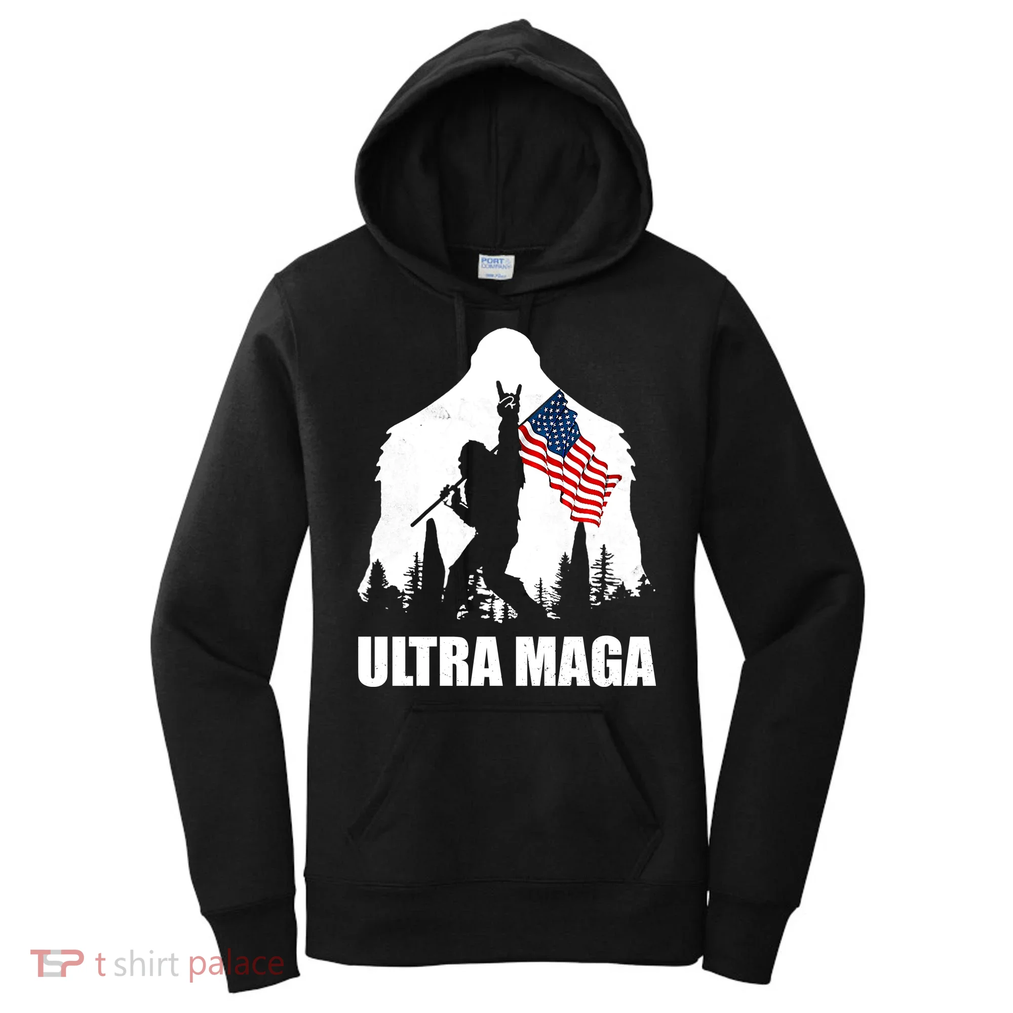 Ultra MAGA Conservative Republican Women's Hoodie