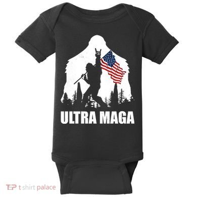 Ultra MAGA Conservative Republican Baby Bodysuit