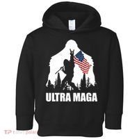 Ultra MAGA Conservative Republican Toddler Hoodie thumb 0