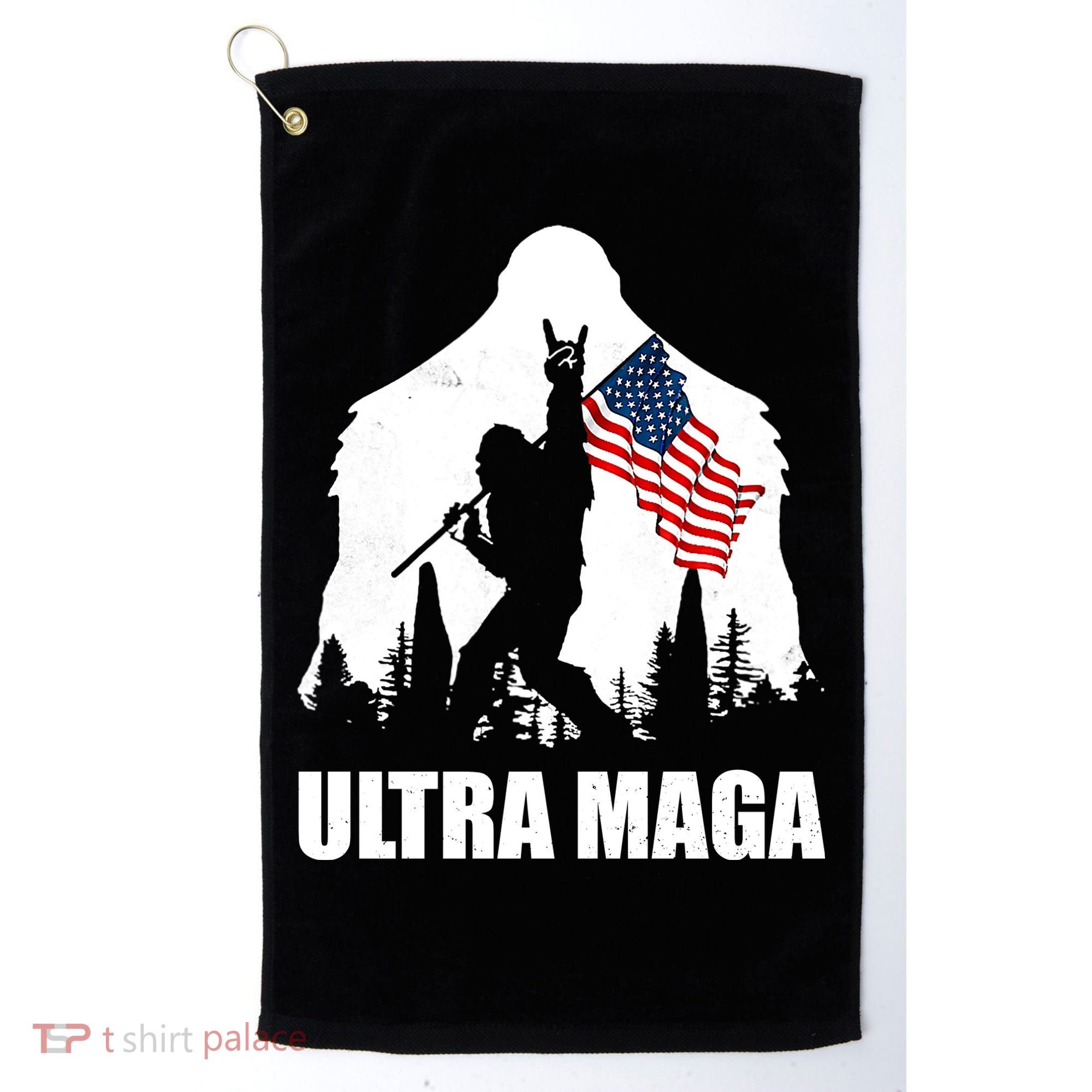 Ultra MAGA Conservative Republican Golf Towel