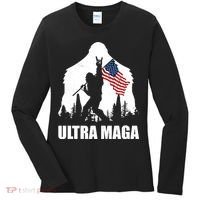 Ultra MAGA Conservative Republican Women's Long Sleeve Shirt thumb 0