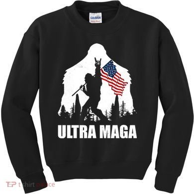 Ultra MAGA Conservative Republican Kids Sweatshirt
