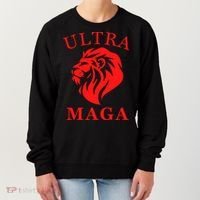 Ultra MAGA Conservative Lion Women's Sweatshirt thumb 0