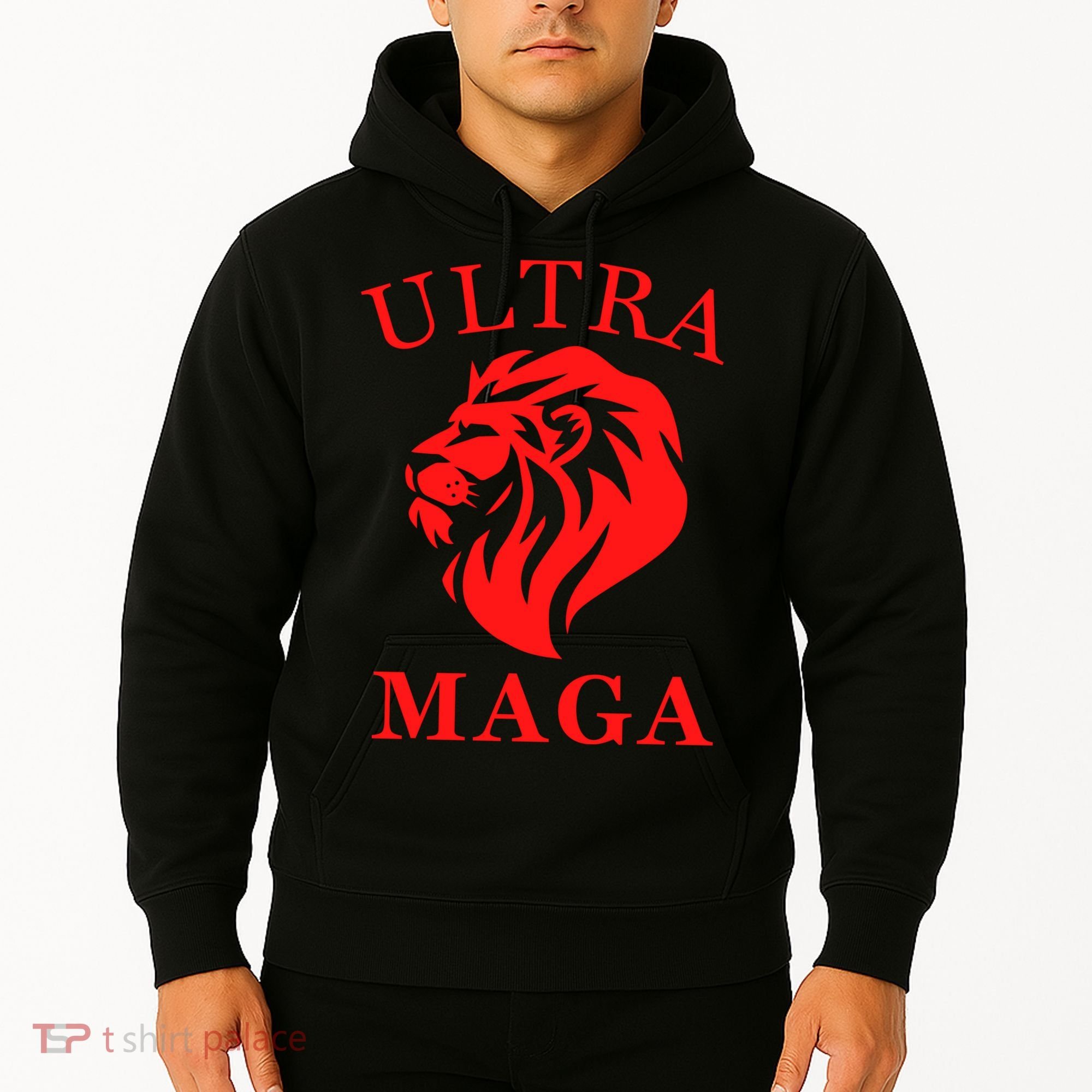 Ultra MAGA Conservative Lion Hoodie