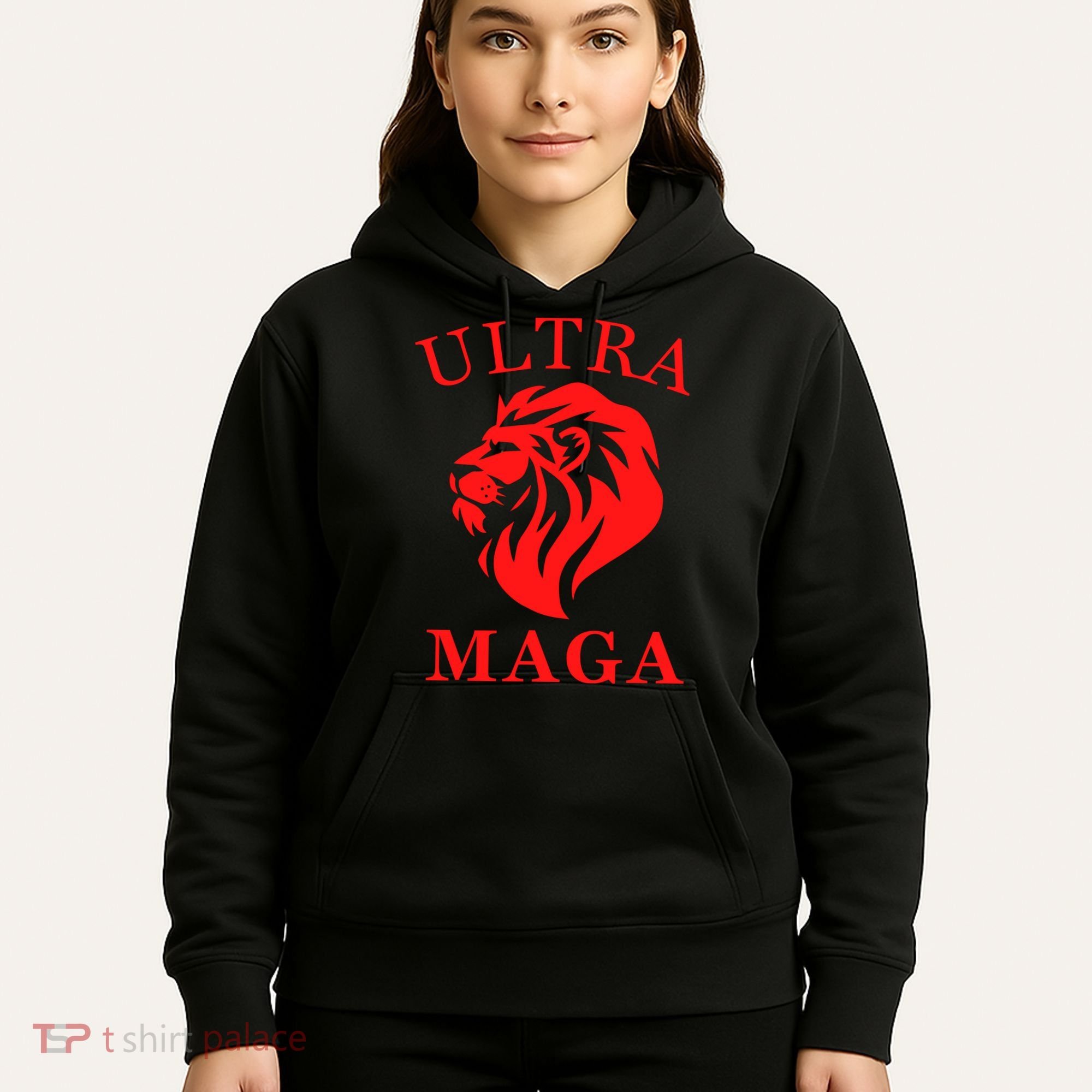 Ultra MAGA Conservative Lion Hoodie