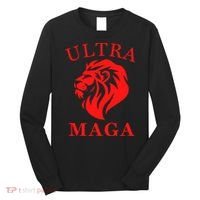 Ultra MAGA Conservative Lion Long Sleeve Shirt thumb 0