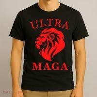 Ultra MAGA Conservative Lion T-Shirt thumb 3