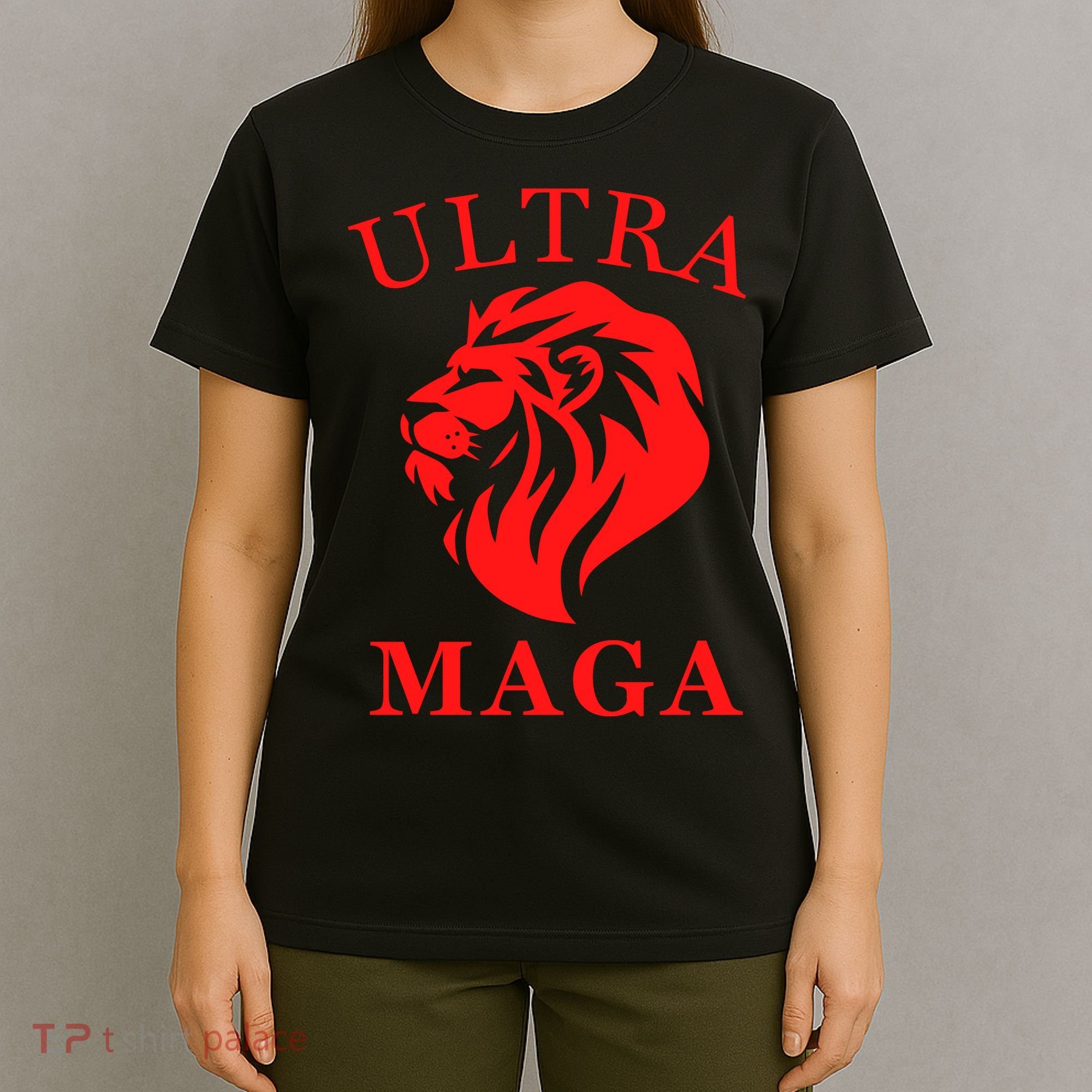 Ultra MAGA Conservative Lion T-Shirt