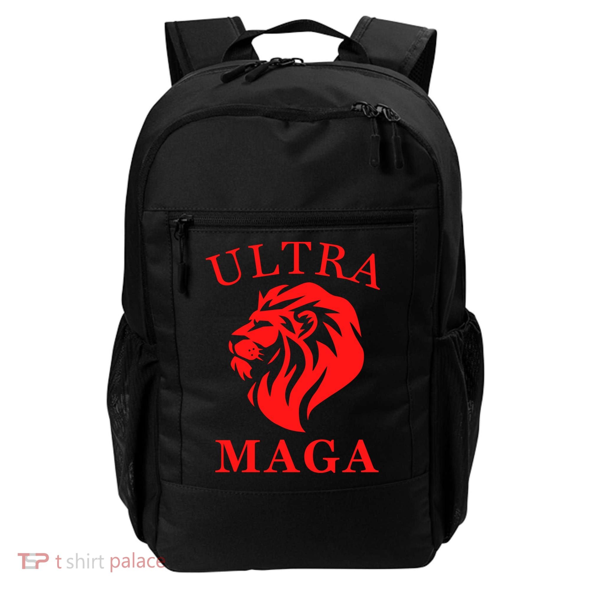 Ultra MAGA Conservative Lion Backpack