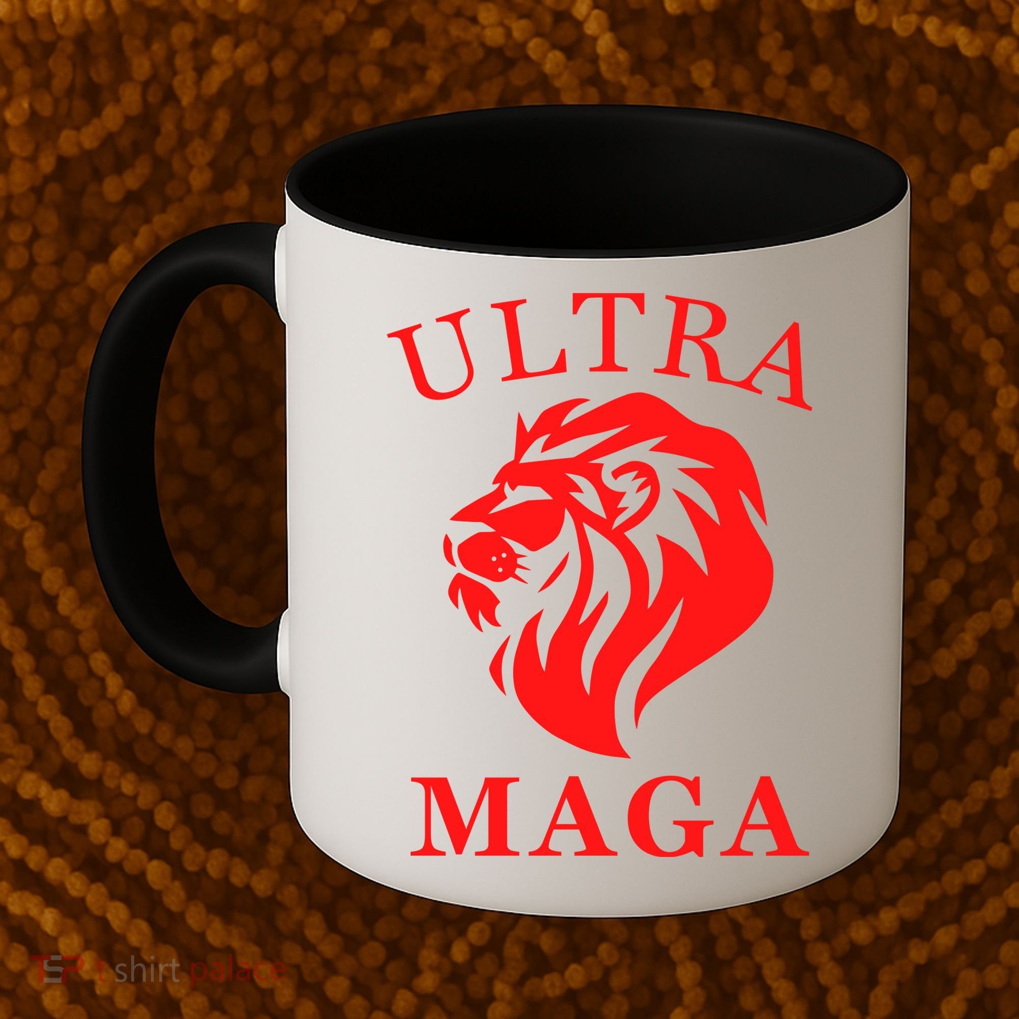 Ultra MAGA Conservative Lion Coffee Mug