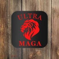 Ultra MAGA Conservative Lion Coaster thumb 0