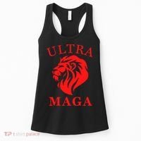 Ultra MAGA Conservative Lion Women's Tank Top thumb 0