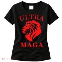 Ultra MAGA Conservative Lion Women's T-Shirt thumb 0