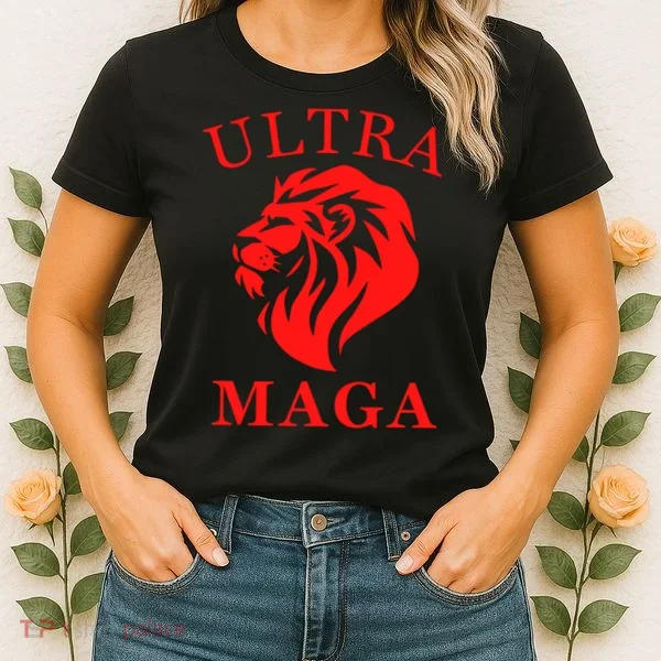 Ultra MAGA Conservative Lion Women's T-Shirt