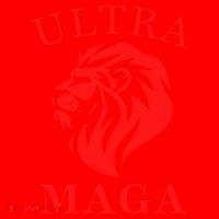 Ultra MAGA Conservative Lion Santa Hat thumb 1