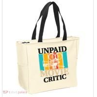Unpaid Movie Critic Tote Bag thumb 2