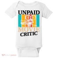 Unpaid Movie Critic Baby Bodysuit thumb 0