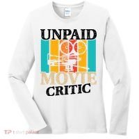 Unpaid Movie Critic Women's Long Sleeve Shirt thumb 0