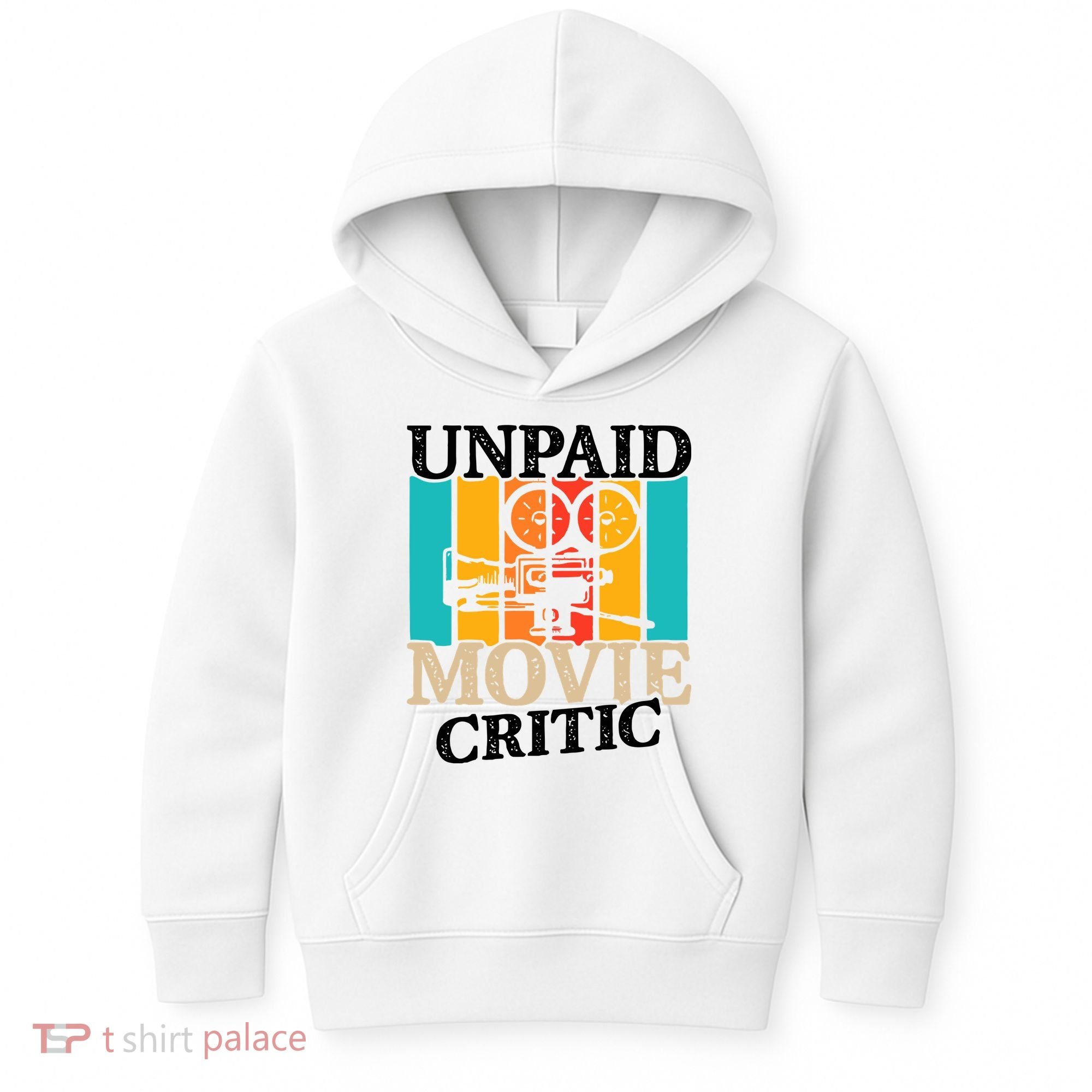 Unpaid Movie Critic Kids Hoodie