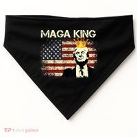 Ultra MAGA Conservative Donald Trump USA-Made Doggie Bandana thumb 0