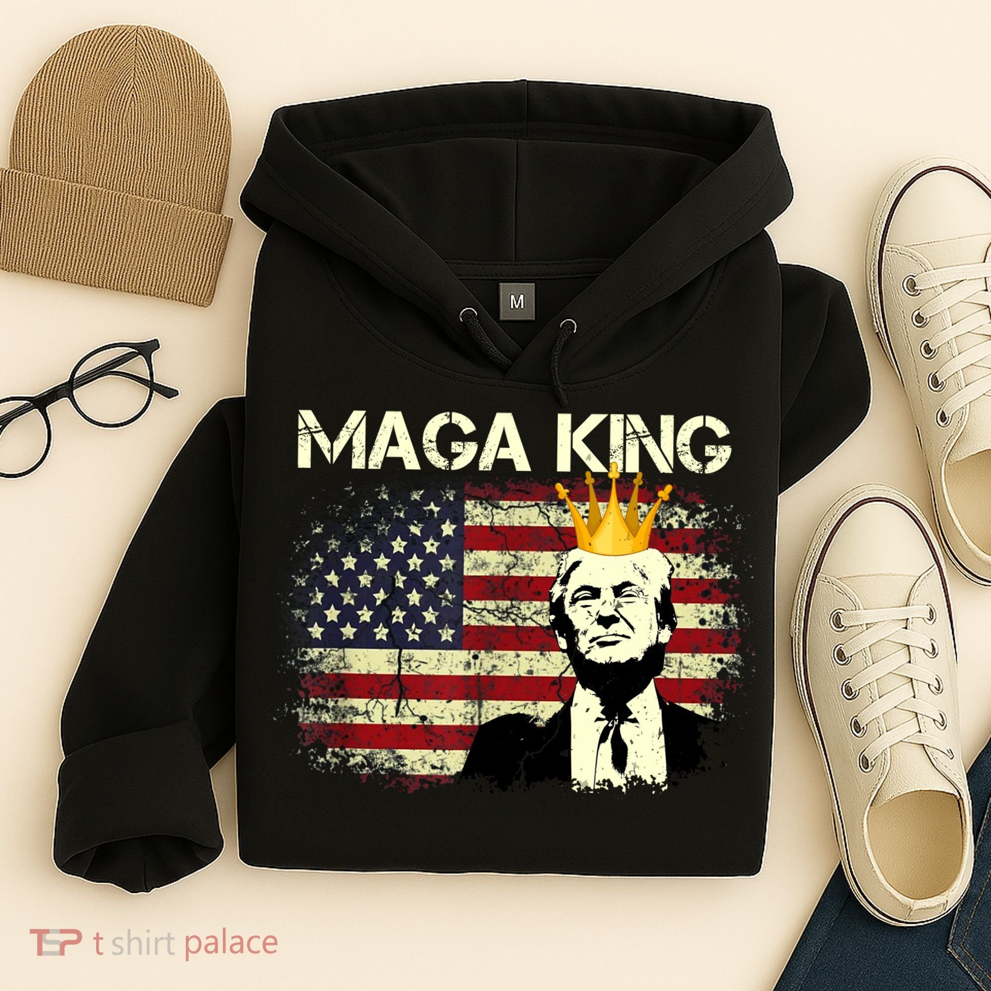 Ultra MAGA Conservative Donald Trump Hoodie