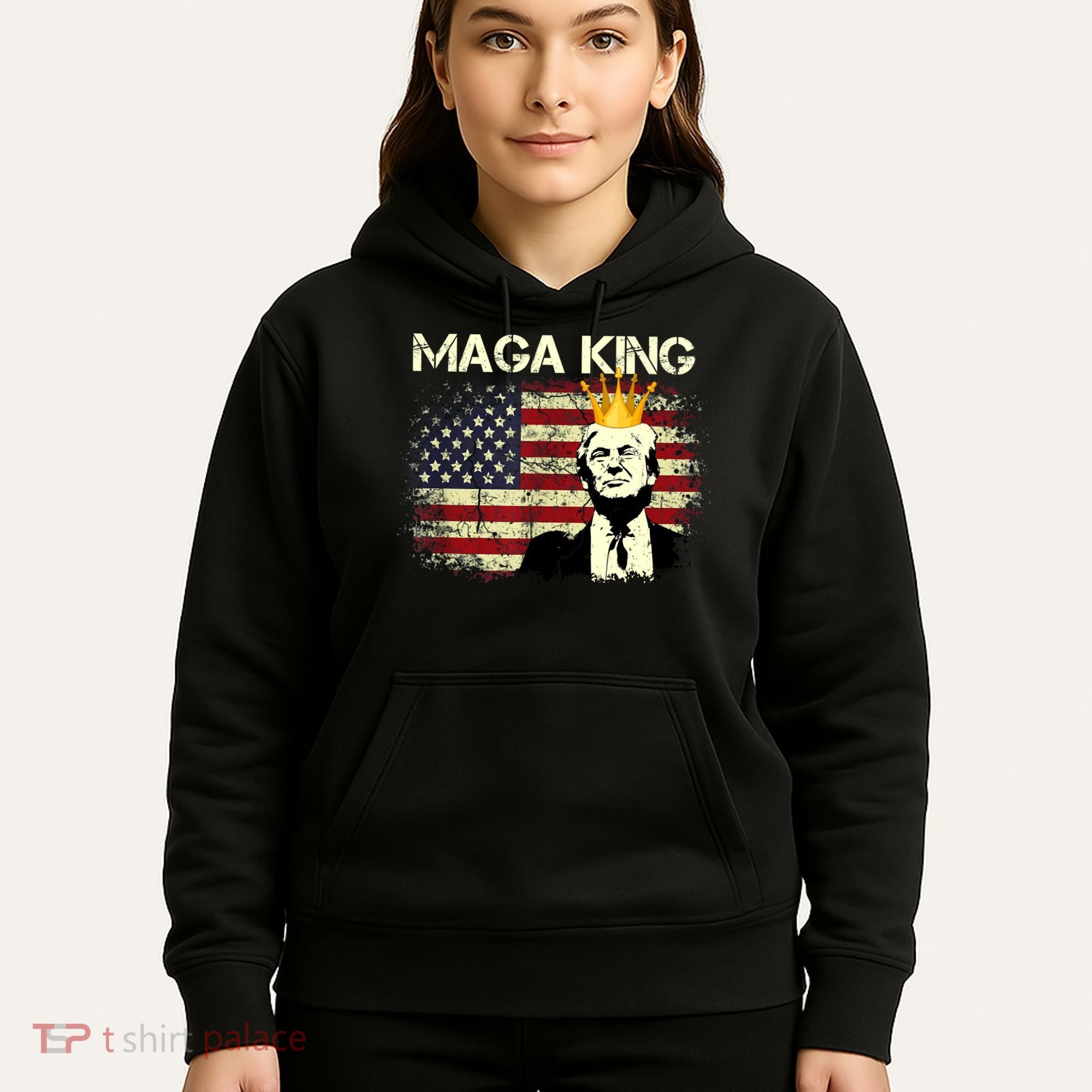 Ultra MAGA Conservative Donald Trump Hoodie