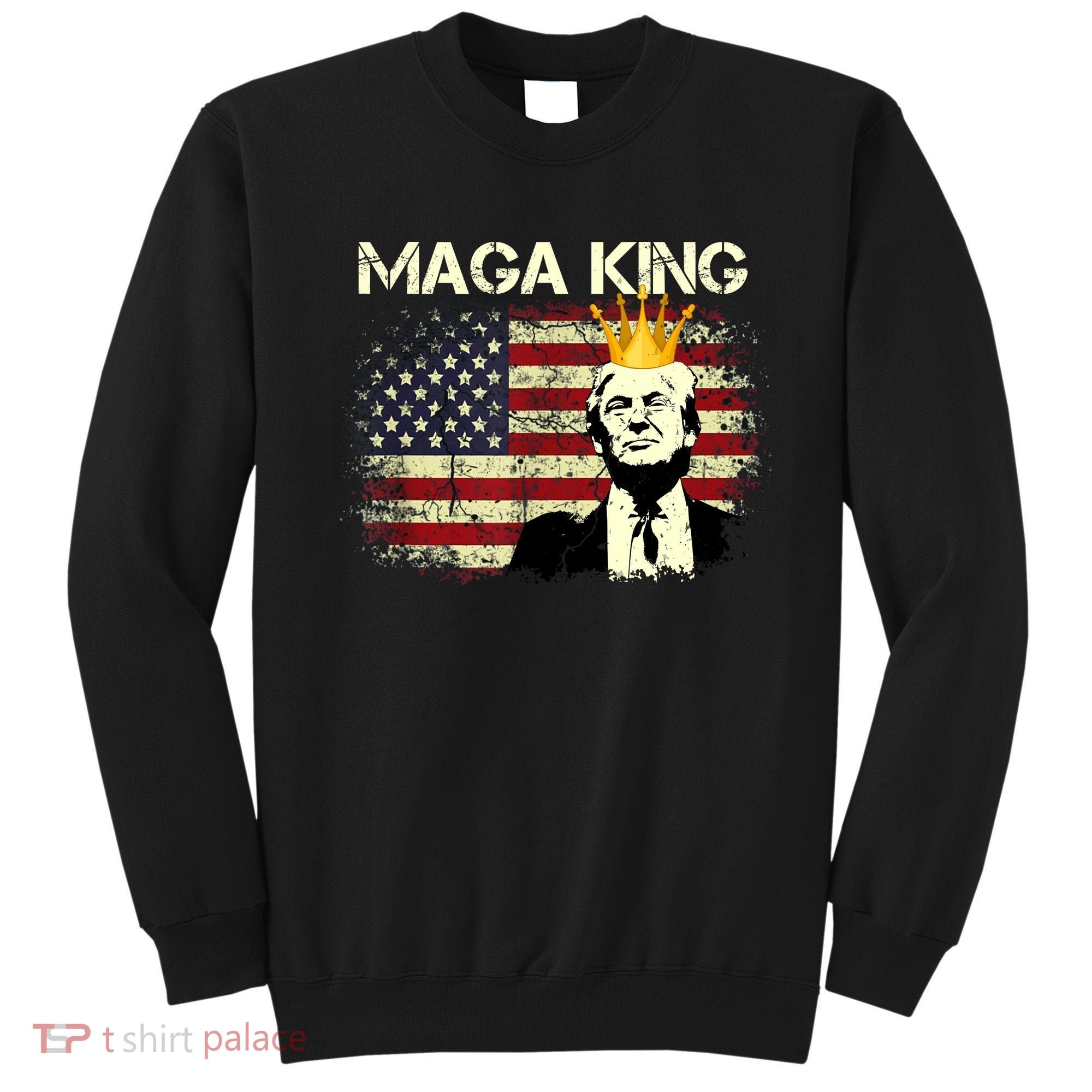 Ultra MAGA Conservative Donald Trump Sweatshirt