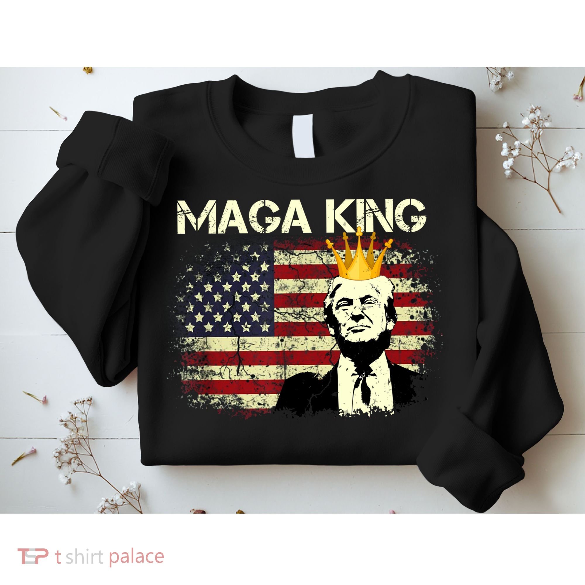 Ultra MAGA Conservative Donald Trump Sweatshirt